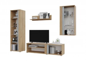 Гостиная Омега (Крафт золотой-Бетон) в Копейске - kopejsk.ok-mebel.com | фото 3