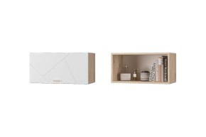 Гостиная Скайлайн (модульная) Дуб сонома/белый в Копейске - kopejsk.ok-mebel.com | фото 5