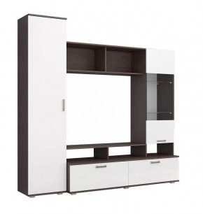 Гостиная Софи (венге/белый глянец) в Копейске - kopejsk.ok-mebel.com | фото 2