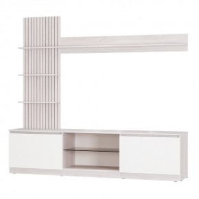 Гостиная Убер ГС-05 (ясень белый/белый) в Копейске - kopejsk.ok-mebel.com | фото 2