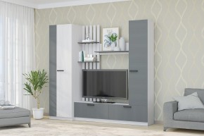 Гостиная Юджи (Анкор светлый/Графит) в Копейске - kopejsk.ok-mebel.com | фото