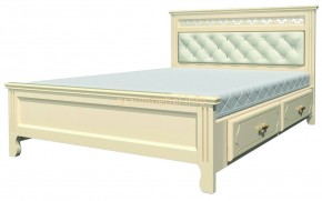 ГРАЦИЯ Кровать из массива 1600 с 2-мя ящиками  в Копейске - kopejsk.ok-mebel.com | фото 3