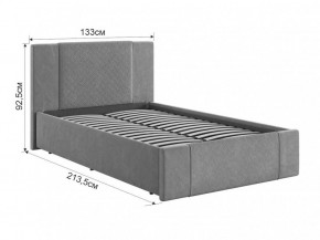 ХЛОЯ Кровать 1200 каркас в Копейске - kopejsk.ok-mebel.com | фото 3