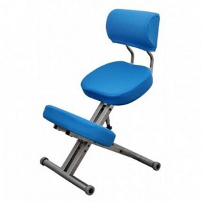 Коленный стул со спинкой Smartstool КМ01ВМ + Чехлы в Копейске - kopejsk.ok-mebel.com | фото