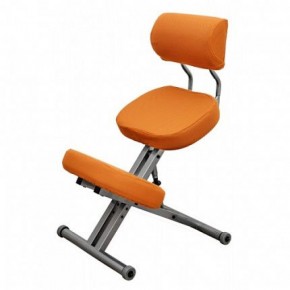 Коленный стул со спинкой Smartstool КМ01ВМ + Чехлы в Копейске - kopejsk.ok-mebel.com | фото 3