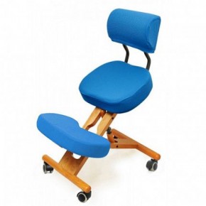 Коленный стул со спинкой Smartstool KW02В + Чехлы в Копейске - kopejsk.ok-mebel.com | фото 2