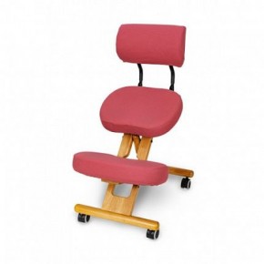 Коленный стул со спинкой Smartstool KW02В + Чехлы в Копейске - kopejsk.ok-mebel.com | фото 5