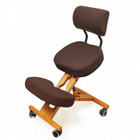 Коленный стул со спинкой Smartstool KW02В + Чехлы в Копейске - kopejsk.ok-mebel.com | фото 7