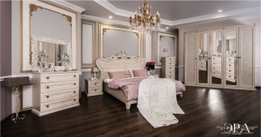 Комод 4 ящика Афина (крем корень) Без зеркала в Копейске - kopejsk.ok-mebel.com | фото 5