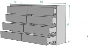 Комод Мальта K113 в Копейске - kopejsk.ok-mebel.com | фото 2