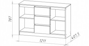 НИЦЦА-5 Комод (НЦ.05) в Копейске - kopejsk.ok-mebel.com | фото 2