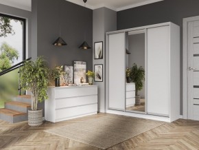 Комод с 6 ящиками 1200 "Бьянко" (Белый лофт) в Копейске - kopejsk.ok-mebel.com | фото 2
