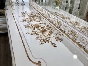 Комод с Зеркалом Алсу (белый глянец) в Копейске - kopejsk.ok-mebel.com | фото 5