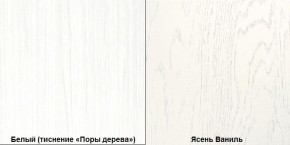 Комод в гостиную Ливерпуль (Белый/Ясень Ваниль) в Копейске - kopejsk.ok-mebel.com | фото 3