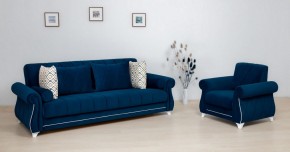 Комплект Роуз ТД 410 диван-кровать + кресло + комплект подушек в Копейске - kopejsk.ok-mebel.com | фото