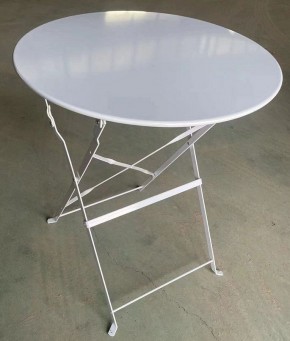 Комплект садовой мебели OTS-001R (стол + 2 стула) металл в Копейске - kopejsk.ok-mebel.com | фото 4