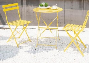 Комплект садовой мебели OTS-001R (стол + 2 стула) металл в Копейске - kopejsk.ok-mebel.com | фото 10