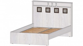 КОСТА-РИКА Кровать 1200 с основанием (анкор светлый) в Копейске - kopejsk.ok-mebel.com | фото