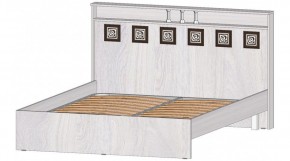 КОСТА-РИКА Кровать 1600 с основанием (анкор светлый) в Копейске - kopejsk.ok-mebel.com | фото