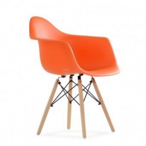 Кресло Barneo N-14 WoodMold оранжевый в Копейске - kopejsk.ok-mebel.com | фото