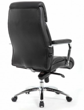 Кресло BRABIX PREMIUM "Phaeton EX-502" (кожа с компаньоном, хром, черное) 530882 в Копейске - kopejsk.ok-mebel.com | фото 4