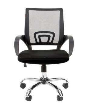 Кресло для оператора CHAIRMAN 696 хром (ткань TW-11/сетка TW-01) в Копейске - kopejsk.ok-mebel.com | фото 2
