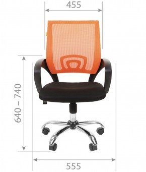 Кресло для оператора CHAIRMAN 696 хром (ткань TW-11/сетка TW-01) в Копейске - kopejsk.ok-mebel.com | фото 6