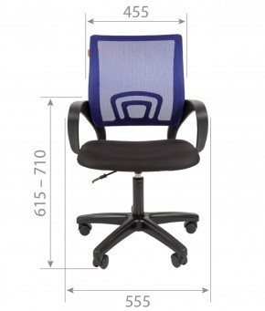 Кресло для оператора CHAIRMAN 696  LT (ткань стандарт 15-21/сетка TW-01) в Копейске - kopejsk.ok-mebel.com | фото 4