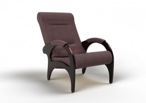 Кресло для отдыха Римини 19-Т-КМ (ткань/венге) КОФЕ С МОЛОКОМ в Копейске - kopejsk.ok-mebel.com | фото
