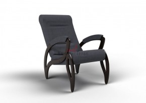 Кресло для отдыха Зельден 20-Т-ГР (ткань/венге) ГРАФИТ в Копейске - kopejsk.ok-mebel.com | фото