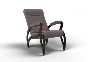Кресло для отдыха Зельден 20-Т-ГР (ткань/венге) ГРАФИТ в Копейске - kopejsk.ok-mebel.com | фото