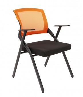 Кресло для посетителей CHAIRMAN NEXX (ткань стандарт черный/сетка DW-66) в Копейске - kopejsk.ok-mebel.com | фото