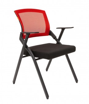 Кресло для посетителей CHAIRMAN NEXX (ткань стандарт черный/сетка DW-69) в Копейске - kopejsk.ok-mebel.com | фото