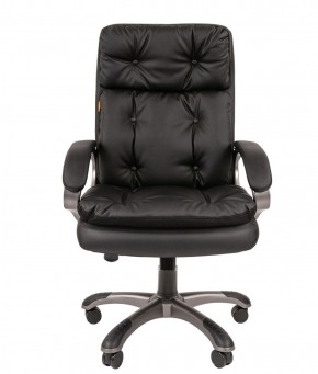 Кресло для руководителя  CHAIRMAN 442 (экокожа черная) в Копейске - kopejsk.ok-mebel.com | фото