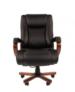 Кресло для руководителя CHAIRMAN  503 (Кожа) Черное в Копейске - kopejsk.ok-mebel.com | фото
