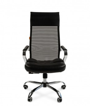 Кресло для руководителя CHAIRMAN 700 (Сетка) Черное в Копейске - kopejsk.ok-mebel.com | фото 2