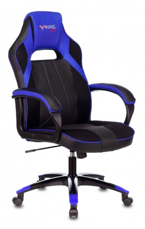 Кресло игровое Бюрократ VIKING 2 AERO BLUE черный/синий в Копейске - kopejsk.ok-mebel.com | фото