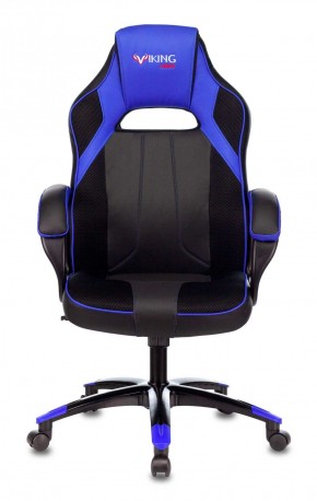 Кресло игровое Бюрократ VIKING 2 AERO BLUE черный/синий в Копейске - kopejsk.ok-mebel.com | фото 2