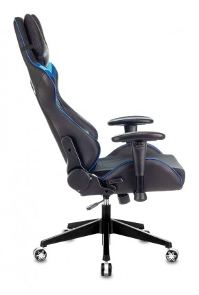 Кресло игровое Бюрократ VIKING 4 AERO BLUE черный/синий в Копейске - kopejsk.ok-mebel.com | фото 2