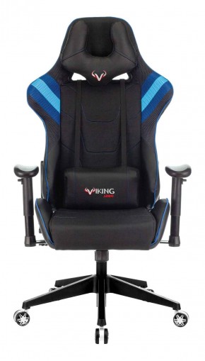 Кресло игровое Бюрократ VIKING 4 AERO BLUE черный/синий в Копейске - kopejsk.ok-mebel.com | фото 3