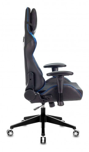 Кресло игровое Бюрократ VIKING 4 AERO BLUE черный/синий в Копейске - kopejsk.ok-mebel.com | фото 8