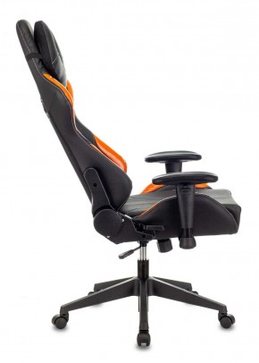 Кресло игровое Бюрократ VIKING 5 AERO ORANGE черный/оранжевый в Копейске - kopejsk.ok-mebel.com | фото 2
