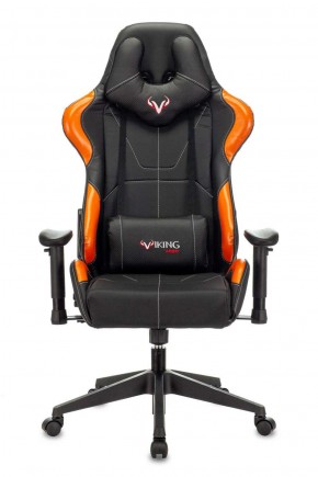 Кресло игровое Бюрократ VIKING 5 AERO ORANGE черный/оранжевый в Копейске - kopejsk.ok-mebel.com | фото 3