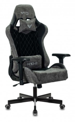 Кресло игровое Бюрократ VIKING 7 KNIGHT B FABRIC черный в Копейске - kopejsk.ok-mebel.com | фото