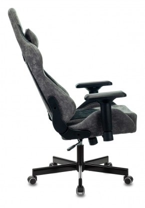 Кресло игровое Бюрократ VIKING 7 KNIGHT B FABRIC черный в Копейске - kopejsk.ok-mebel.com | фото 2