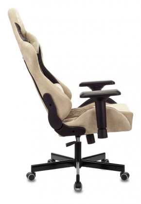 Кресло игровое Бюрократ VIKING 7 KNIGHT BR FABRIC коричневый/бежевый в Копейске - kopejsk.ok-mebel.com | фото 2
