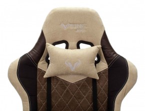 Кресло игровое Бюрократ VIKING 7 KNIGHT BR FABRIC коричневый/бежевый в Копейске - kopejsk.ok-mebel.com | фото 6