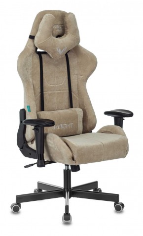 Кресло игровое Бюрократ VIKING KNIGHT LT21 FABRIC песочный в Копейске - kopejsk.ok-mebel.com | фото
