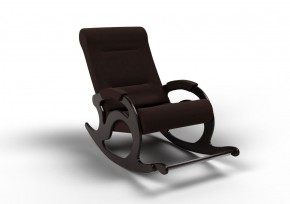 Кресло-качалка Тироль 12-Т-ГР (ткань/венге) ГРАФИТ в Копейске - kopejsk.ok-mebel.com | фото 1