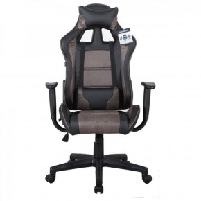 Кресло компьютерное BRABIX "GT Racer GM-100" (черное/коричневое) 531819 в Копейске - kopejsk.ok-mebel.com | фото 3